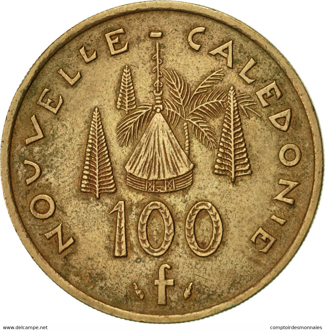 Monnaie, Nouvelle-Calédonie, 100 Francs, 1976, Paris, TTB+, Nickel-Bronze - Nieuw-Caledonië