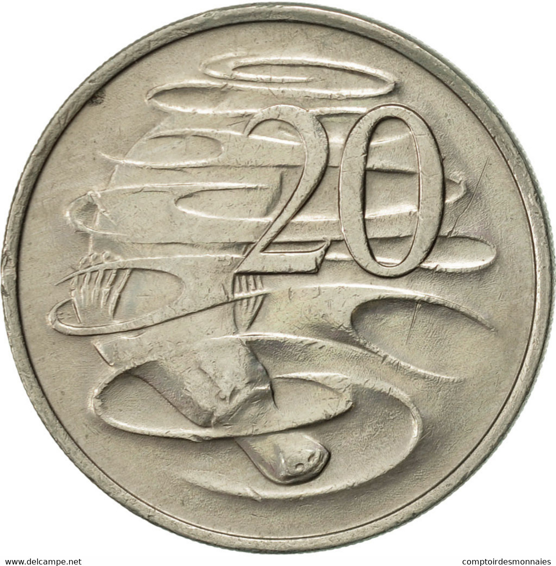 Monnaie, Australie, Elizabeth II, 20 Cents, 1974, TTB+, Copper-nickel, KM:66 - 20 Cents
