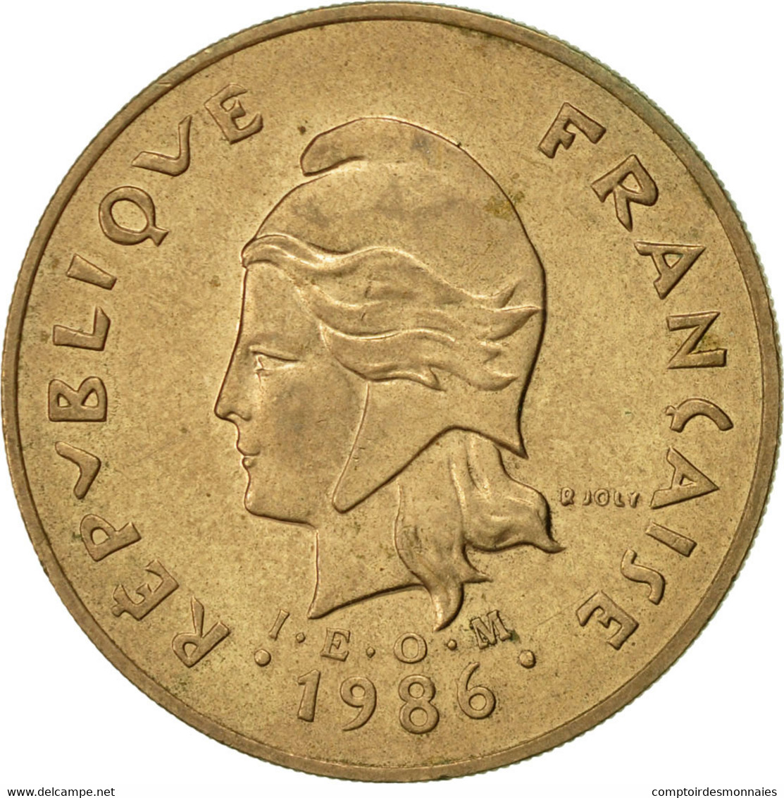 Monnaie, French Polynesia, 100 Francs, 1986, Paris, TTB, Nickel-Bronze, KM:14 - French Polynesia