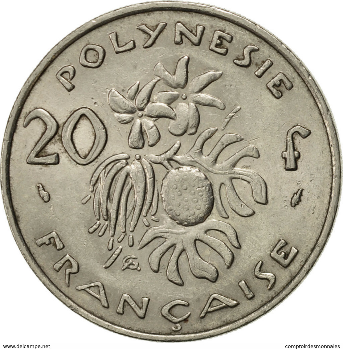 Monnaie, French Polynesia, 20 Francs, 1975, Paris, SUP, Nickel, KM:9 - Polynésie Française