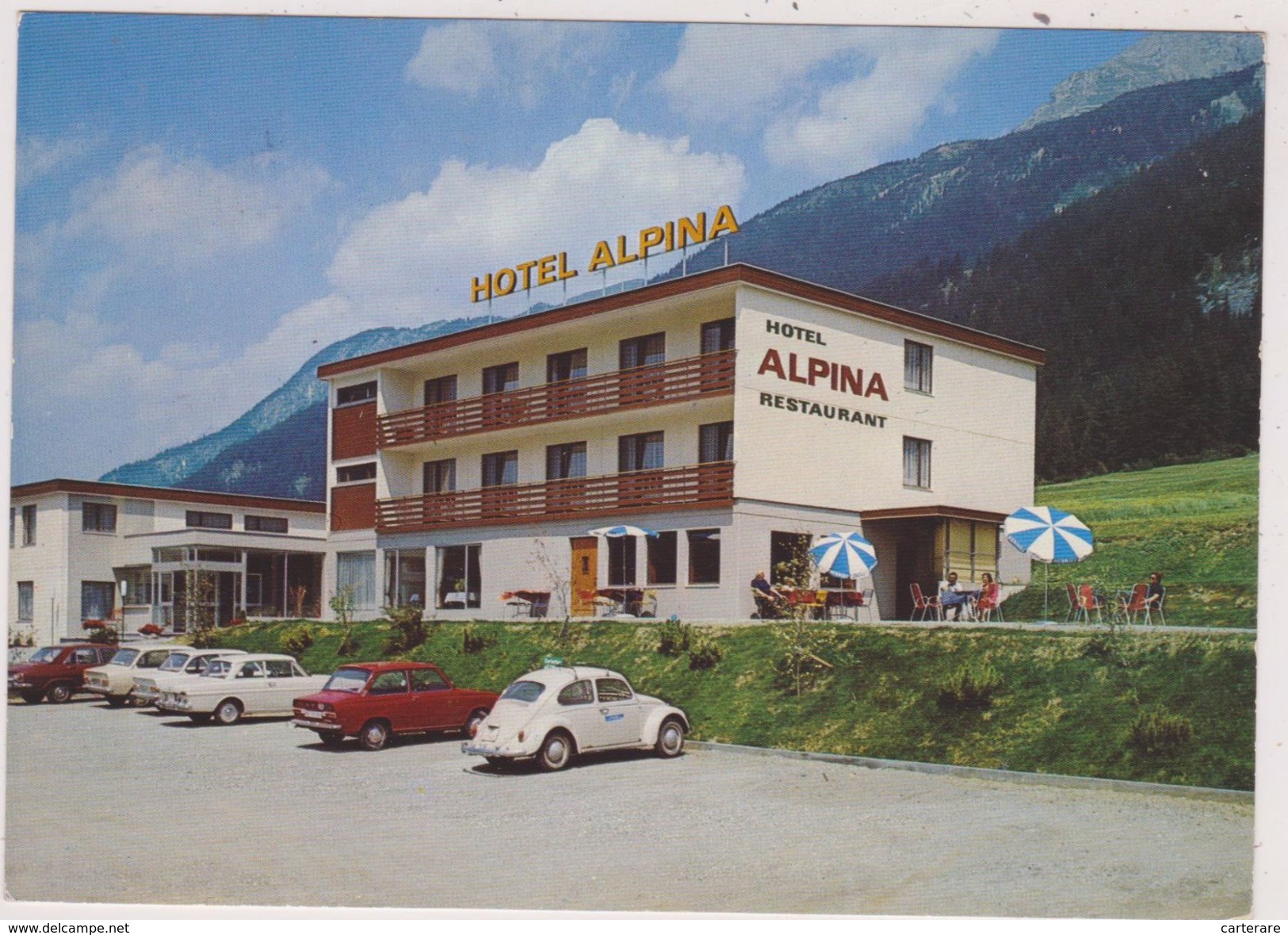 SUISSE,HELVETIA,SWISS,SCHWEIZ,SVIZZERA,SWITZERLAND ,GRISONS,SAVOGNIN,ALPINA,HOTEL - Savognin