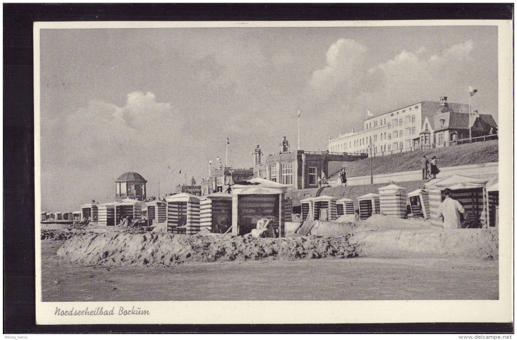 Borkum - S/w Strand Und Promenade 2 - Borkum