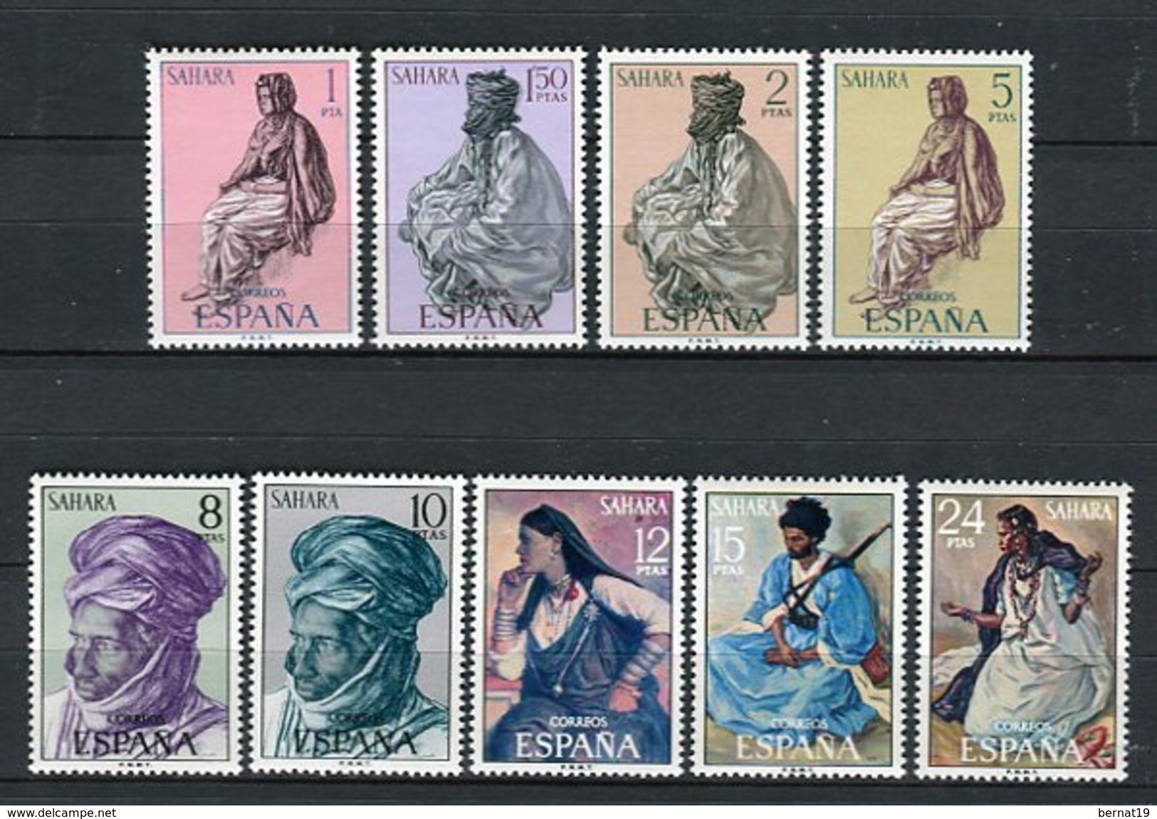 Sahara 1972. Edifil 297-305 ** MNH. - Sahara Spagnolo