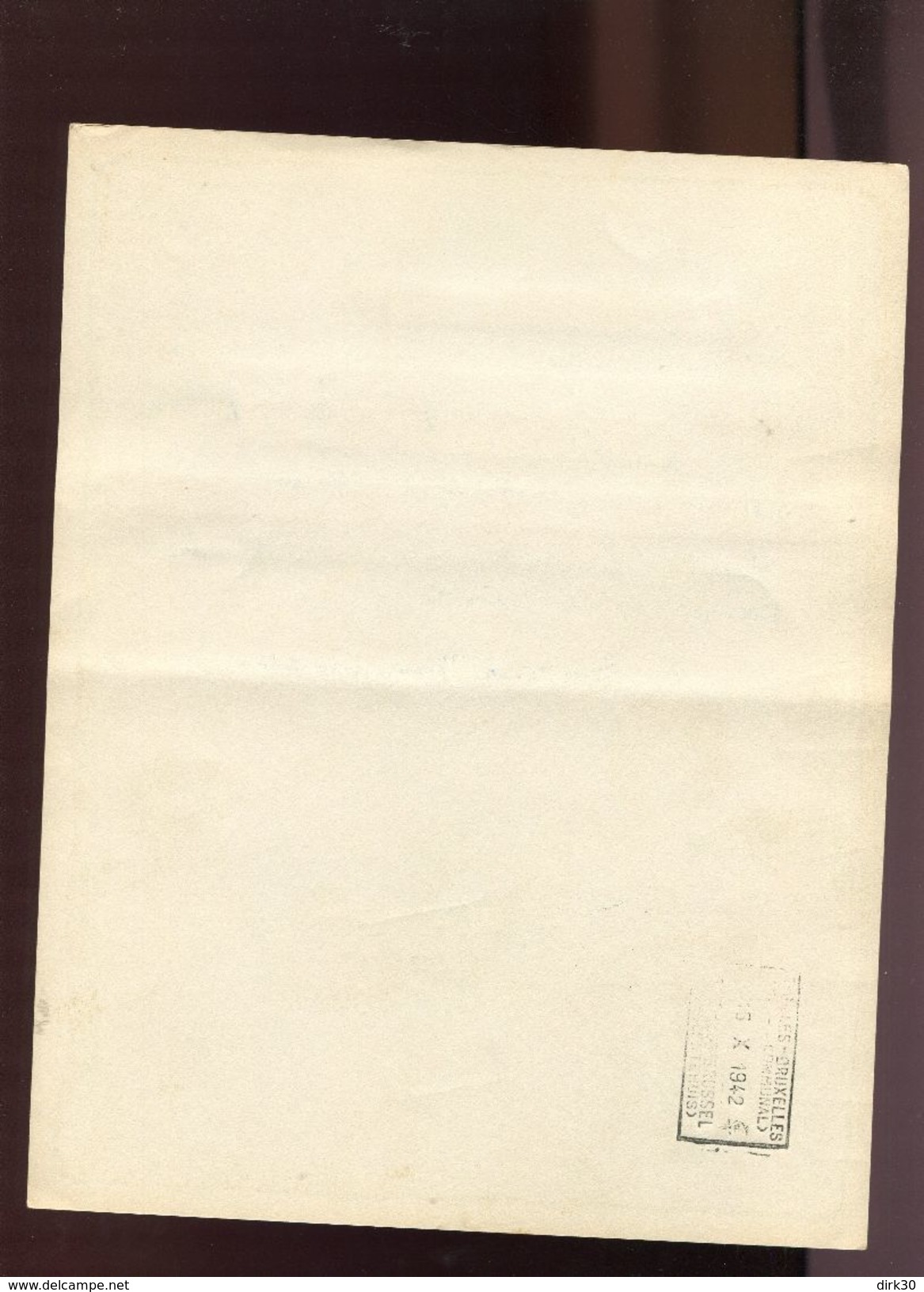 Belgie Telegram Telegramme Dricot De Decker De Breuck Brussel 15/10/1942 - Telegrams