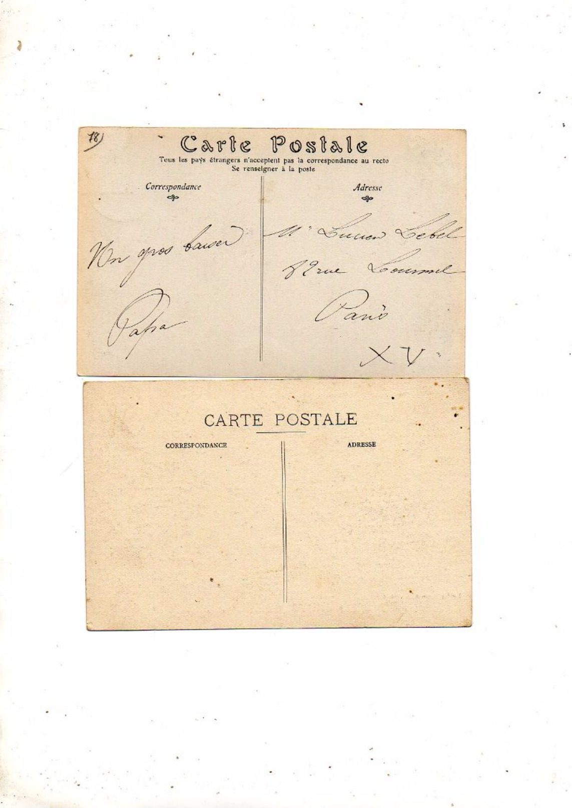 1 LOT DE 10 CPA FRANCE