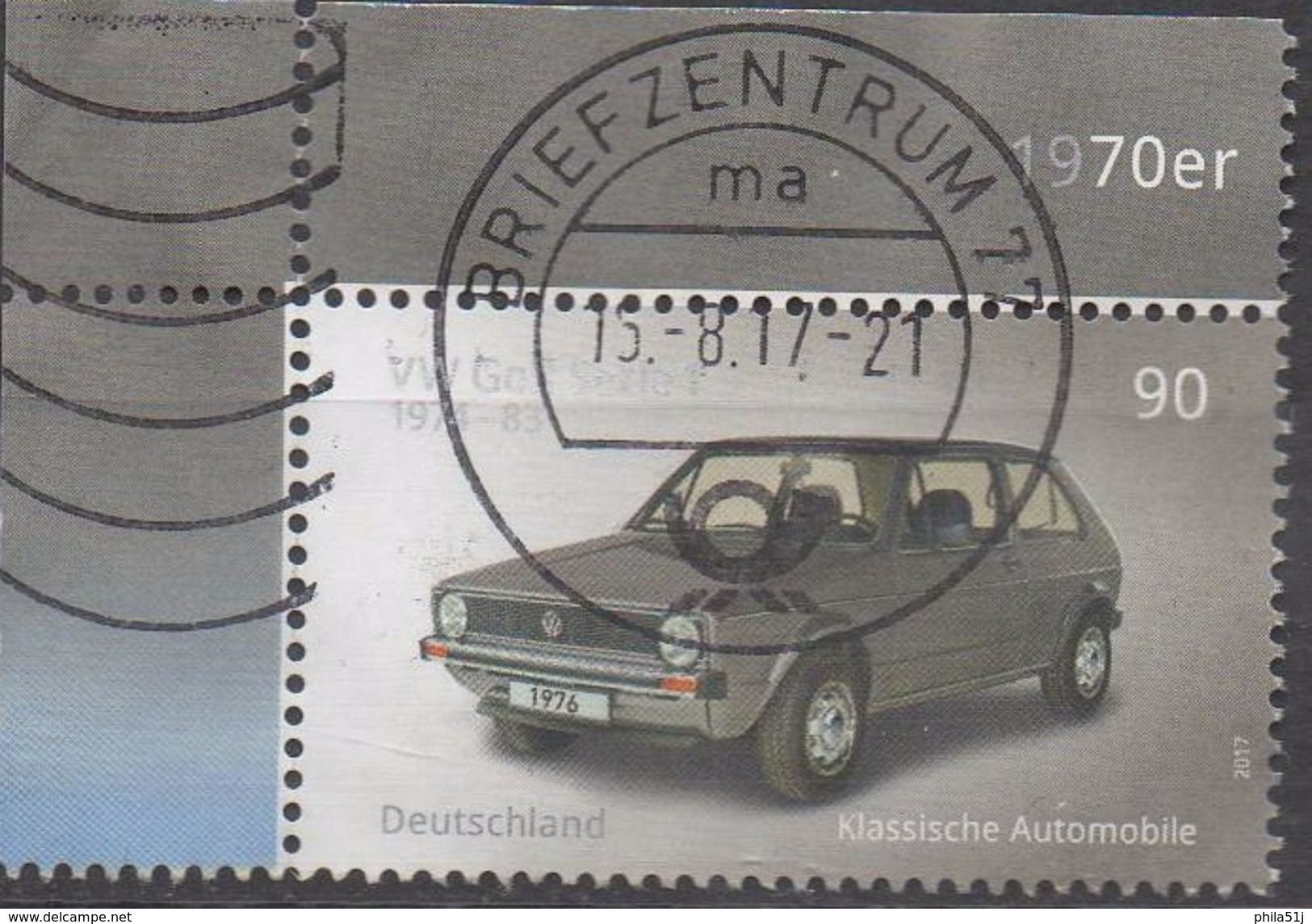 ALLEMAGNE  FEDERALE  2017  N°3087__OBL VOIR SCAN - Gebraucht