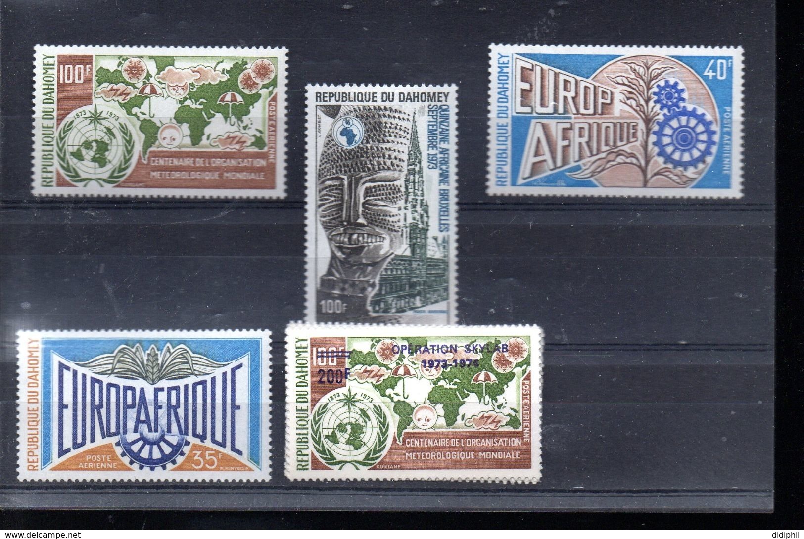 DAHOMEY LOT ENTRE A 190 ET A 203** SUR DIVERS SUJETS DONT EUROPAFRIQUE - Benin - Dahomey (1960-...)