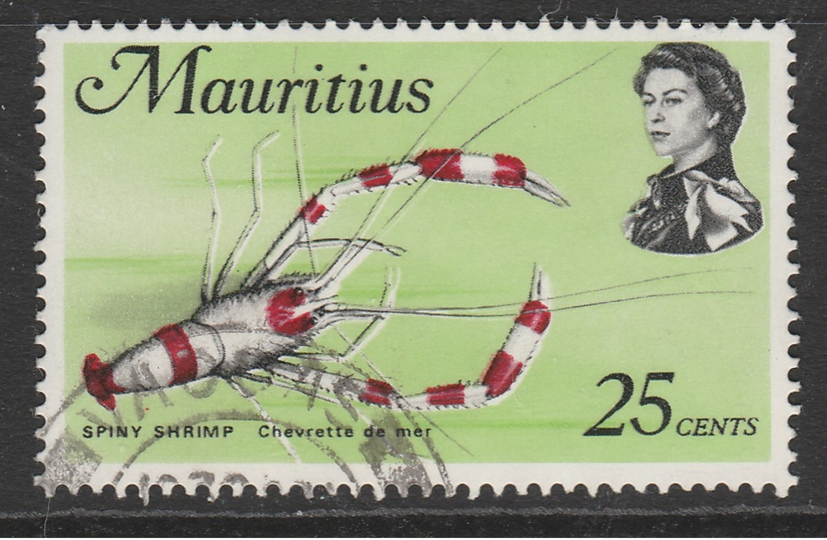 Mauritius 1969 Marine Life 25c Multicoloured - Mauritius (1968-...)
