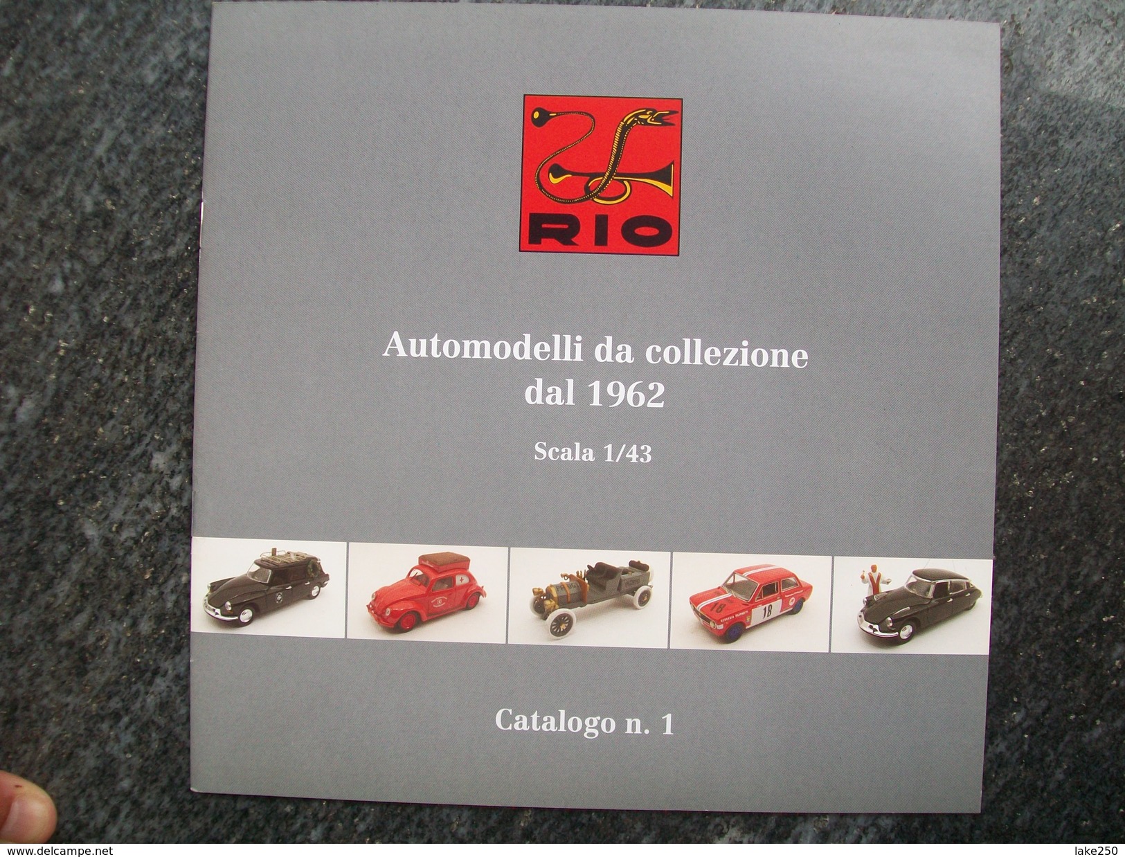 CATALOGO  RIO AUTOMODELLI Scala 1/43 - Italië