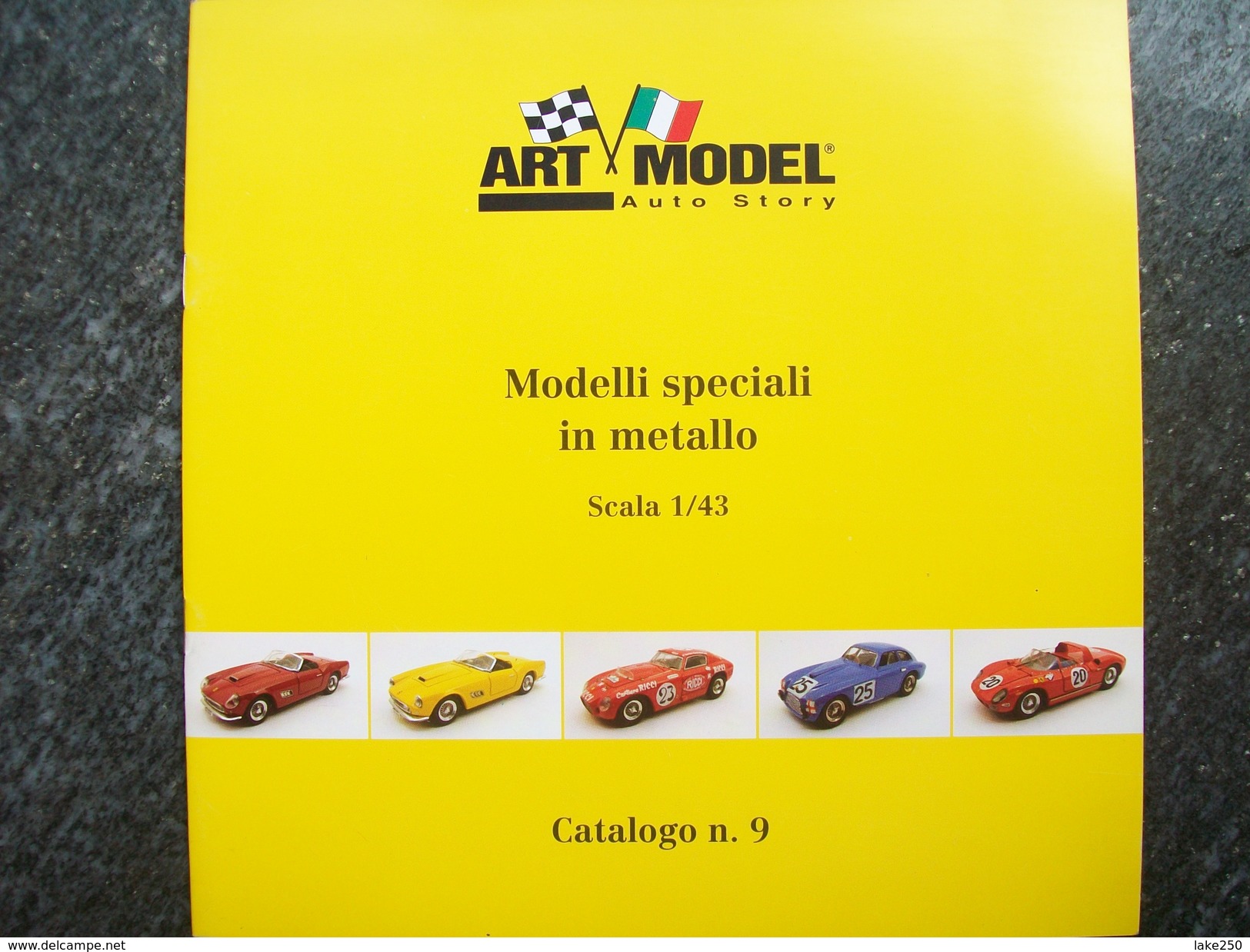 CATALOGO N°9  ART MODEL  AUTOMODELLI  FERRARI  Scala 1/43 - Italië