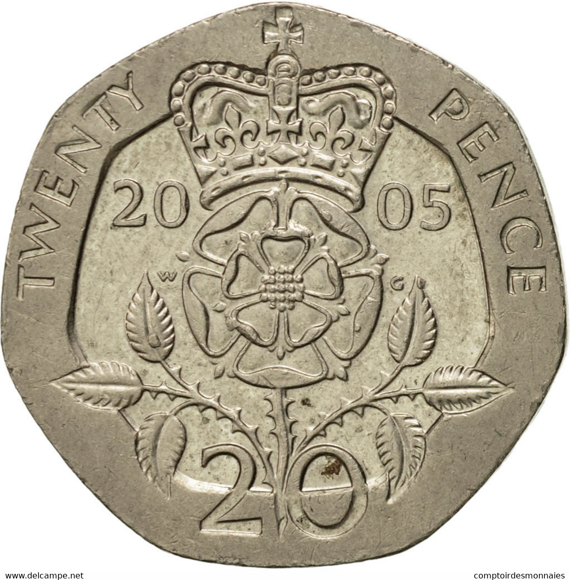 Monnaie, Grande-Bretagne, Elizabeth II, 20 Pence, 2005, TTB+, Copper-nickel - 20 Pence