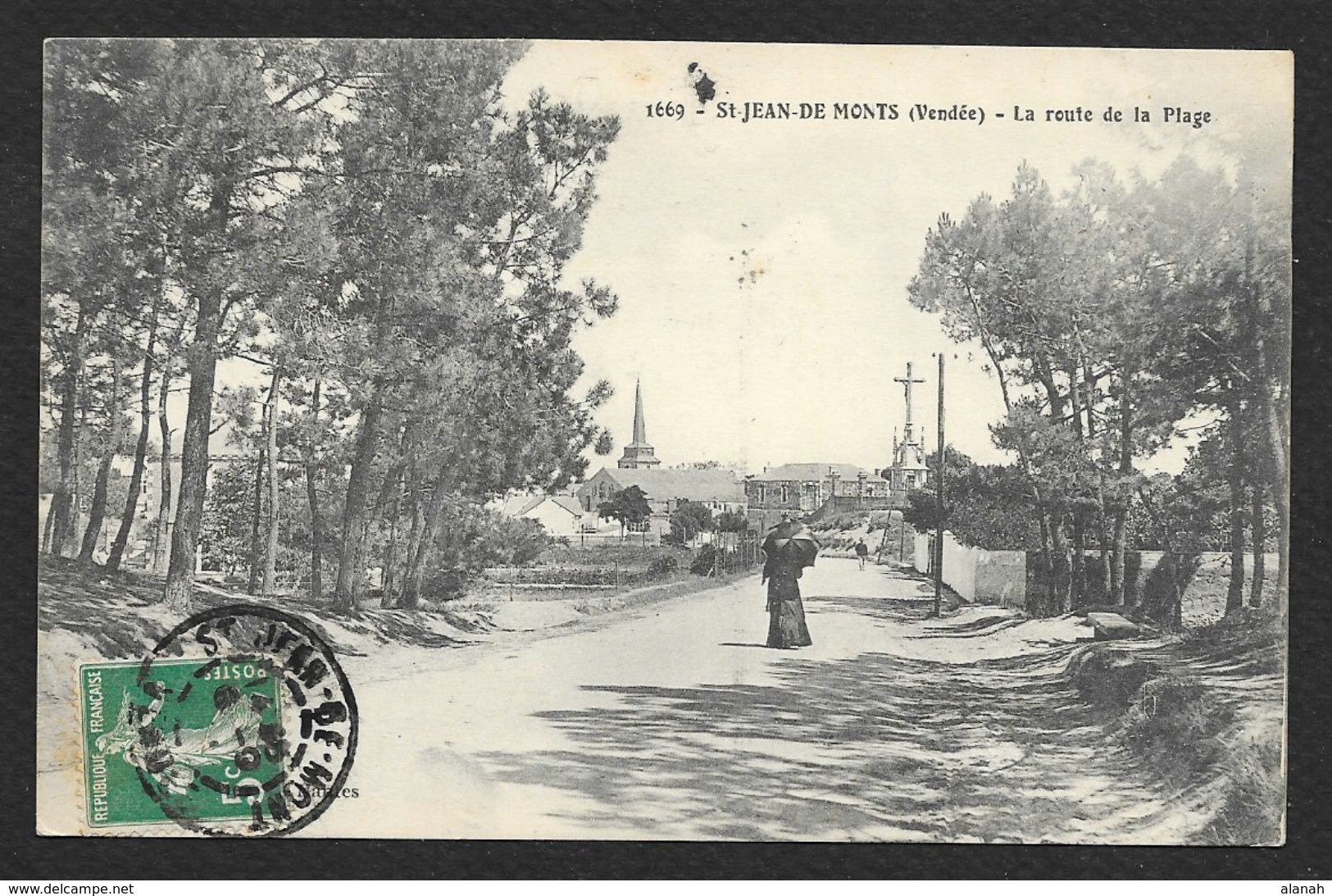 ST JEAN De MONTS La Route De La Plage (Artaud Nozais) Vendée (85) - Saint Jean De Monts