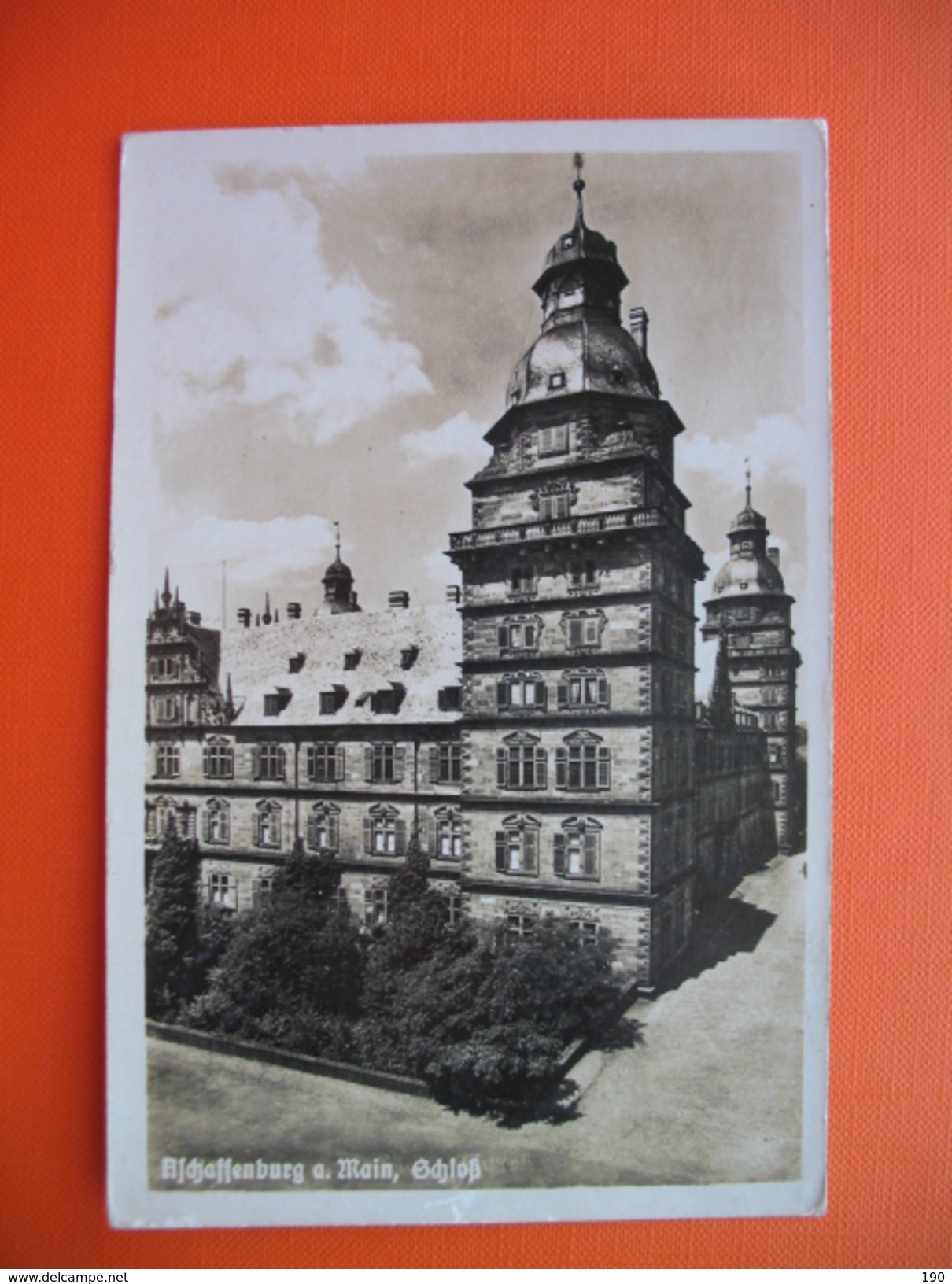 Aschaffenburg A.Main,Schloss.Feldpost - Aschaffenburg