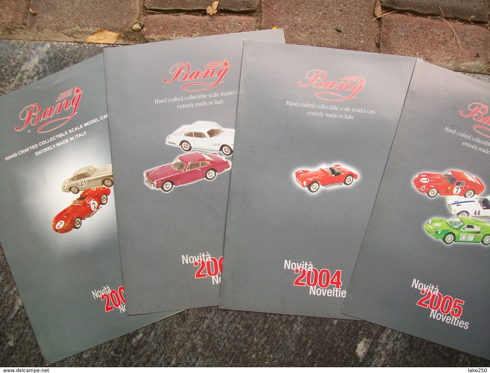 CATALOGHI NOVITA' 2002/2003/2004/2005  BANG MODEL AUTOMODELLI IN SCALA 1/43   FERRARI  PERFETTI - Italië