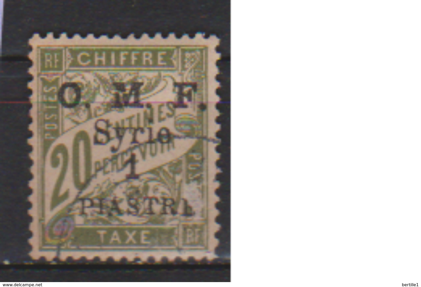 SYRIE            N°  TAXE   10    OBLITERE         ( O    3458  ) - Postage Due