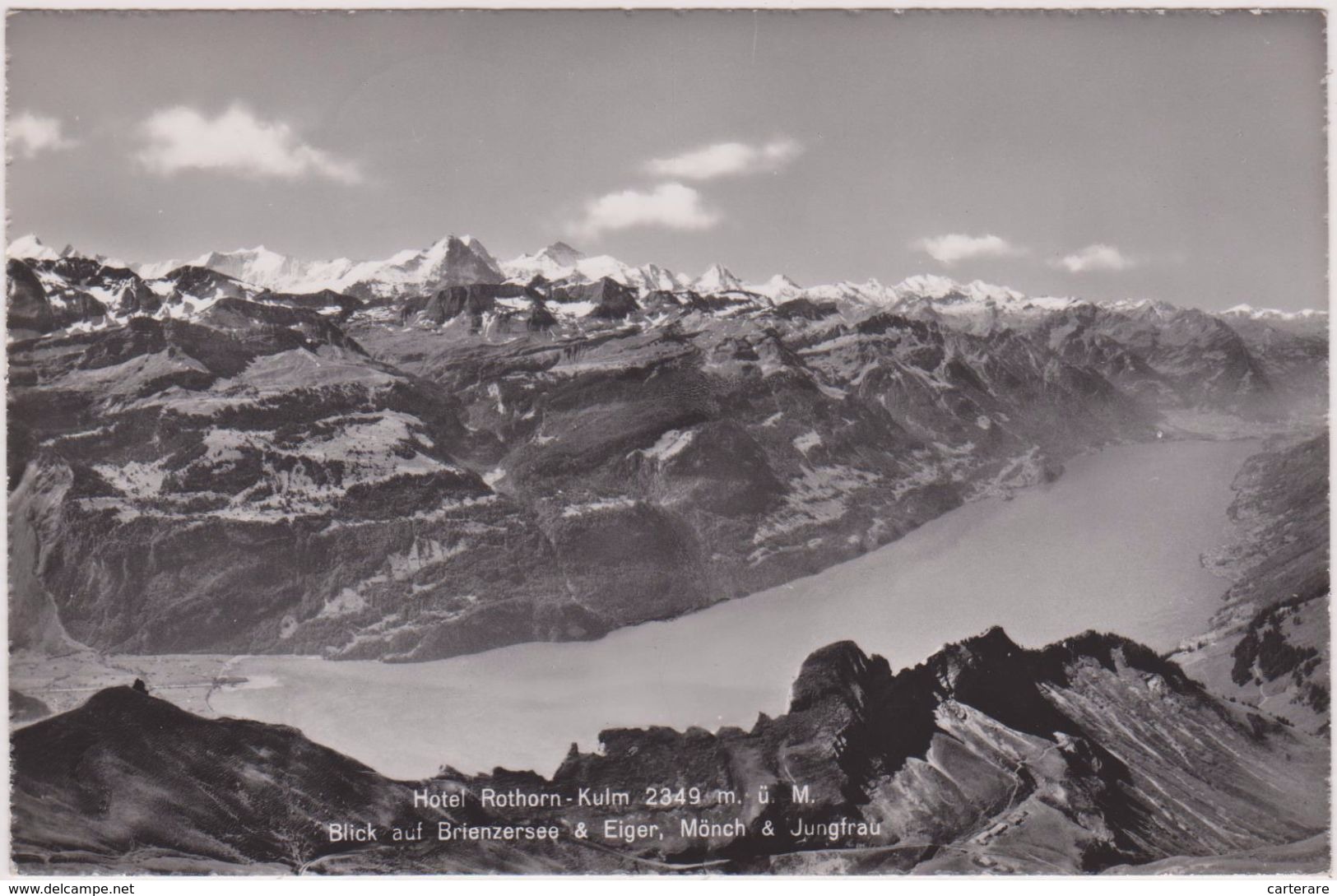 SUISSE,SWITZERLAND,SVIZZERA,SCHWEIZ,HELVETIA,SWISS,lac De BRIENZ,BERNE,ROTHORN KULM,HOTEL, - Brienz