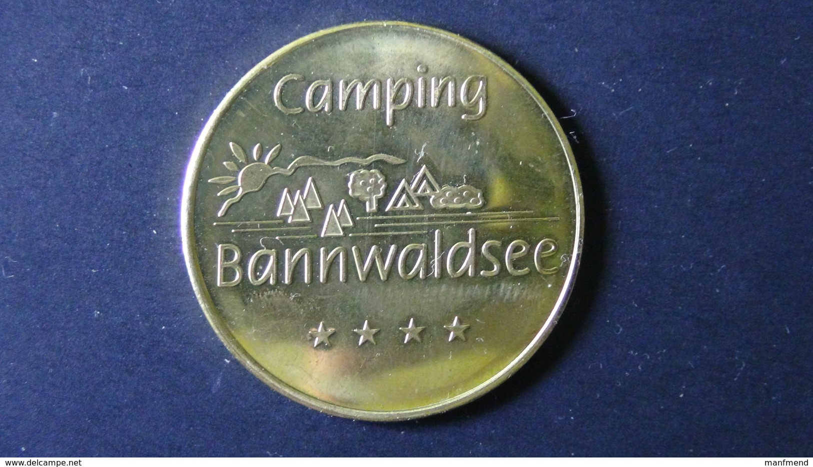 Germany - Colomanskirche Schwangau / Camping Bannwaldsee - Look Scans - Elongated Coins