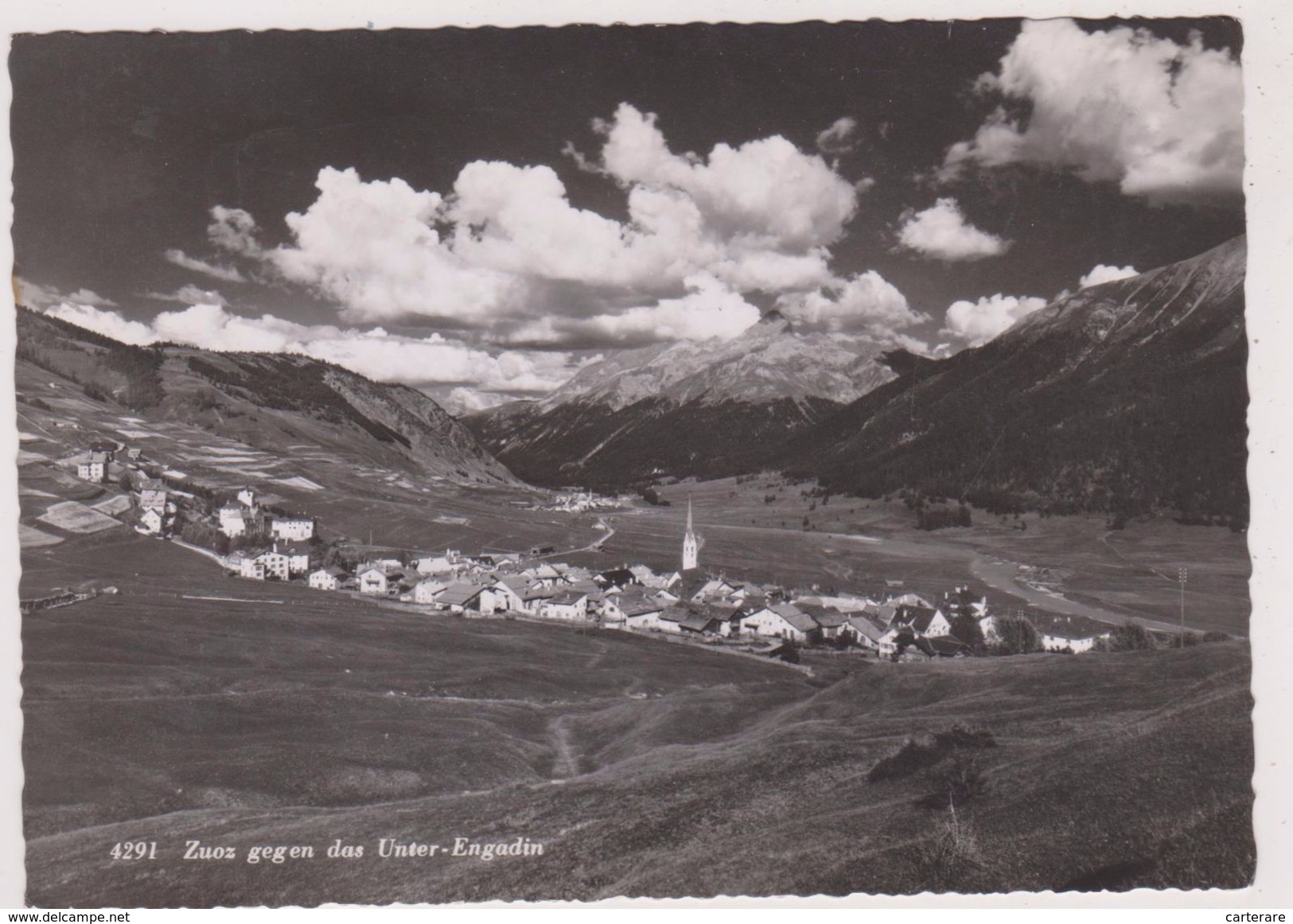 SUISSE,SWITZERLAND,SCHWEIZ,SVIZZERA,HELVETIA,SWISS ,GRISONS,VON ZUOZ,MALOJA,OBERENGADIN,CARTE PHOTO SUTER - Zuoz