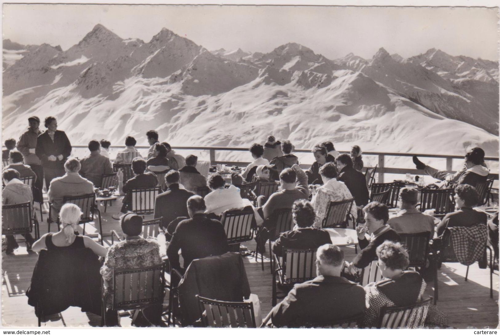 SUISSE,HELVETIA,SWISS,SCHWEIZ,SVIZZERA,switzerland,GRISONS,DAVOS,JAKOBSHORN,CARTE PHOTO STEFAN REISS - Davos