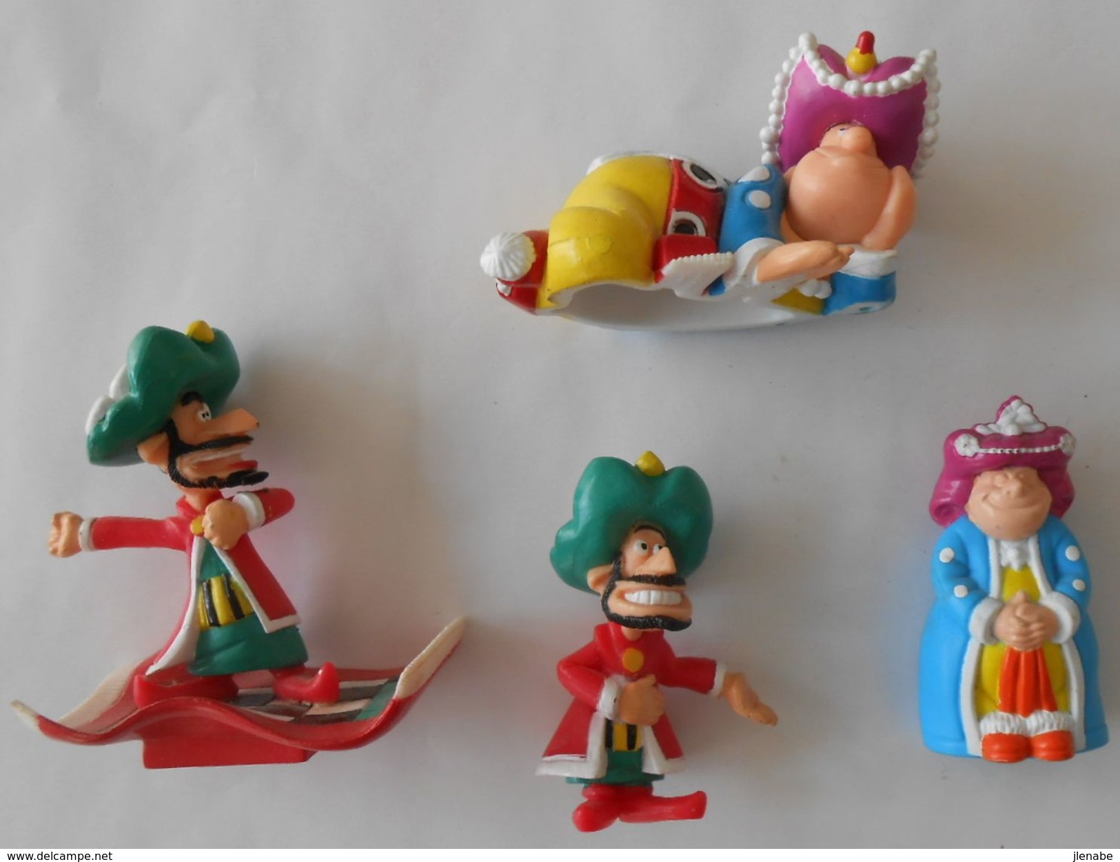 IZNOGOUD Lot De 4 Figurines Année 1995 - Figurines En Plastique