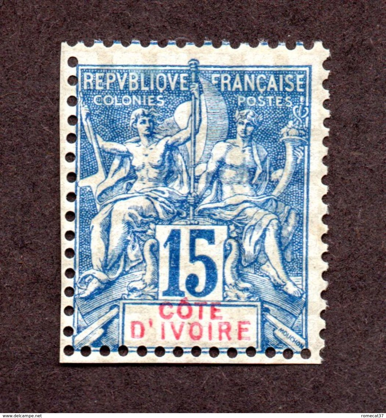 Cote D'ivoire N°6 N* TB Cote 40 Euros !!! - Unused Stamps