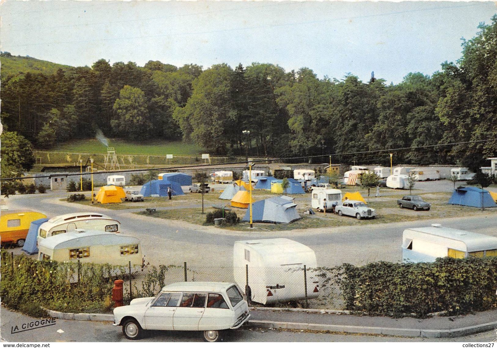 69-OULLINS- LE CAMPING DU CAMP D'ASILE - Oullins