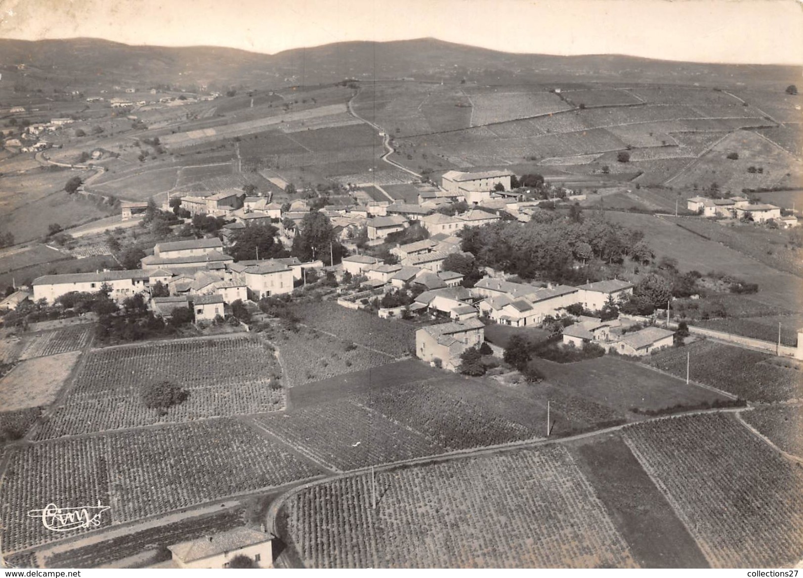 69-VILLIE-MORGON- VUE PANORAMIQUE AERIENNE - Villie Morgon