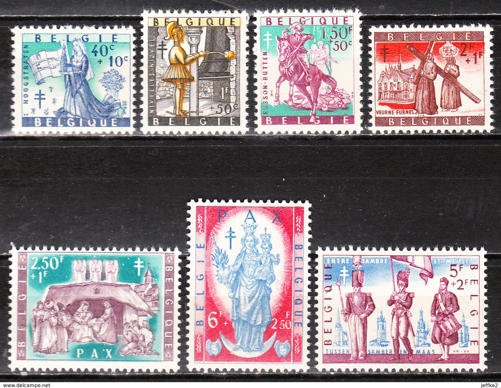 1082/88**  Légendes Et Folklore Belges - Série Complète - MNH** - Vendu à 10% Du COB!!!! - Neufs