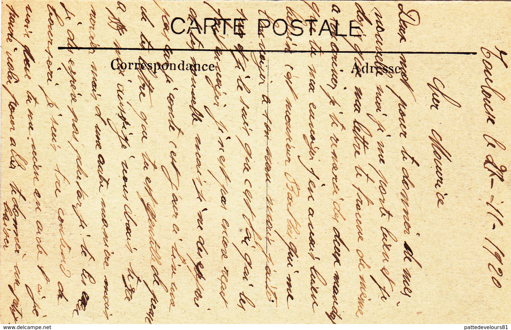 CPA (31) TOULOUSE Allée Alphonse Peyrat (2 Scans) - Toulouse