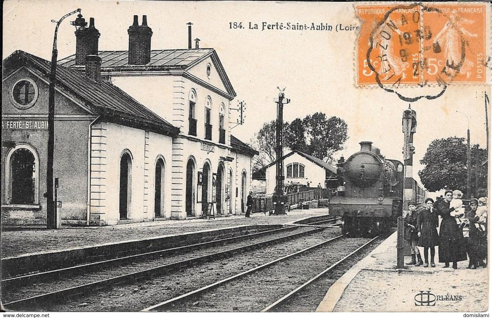 LA FERTE ST AUBIN. La Gare - La Ferte Saint Aubin