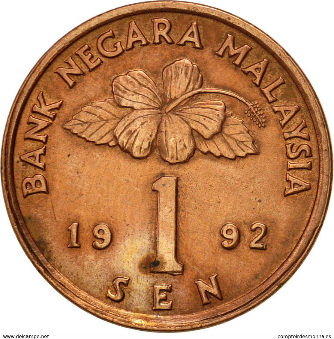 Monnaie, Malaysie, Sen, 1992, TTB+, Bronze Clad Steel, KM:49 - Malaysie