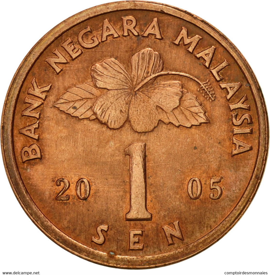 Monnaie, Malaysie, Sen, 2005, TTB+, Bronze Clad Steel, KM:49 - Malaysia