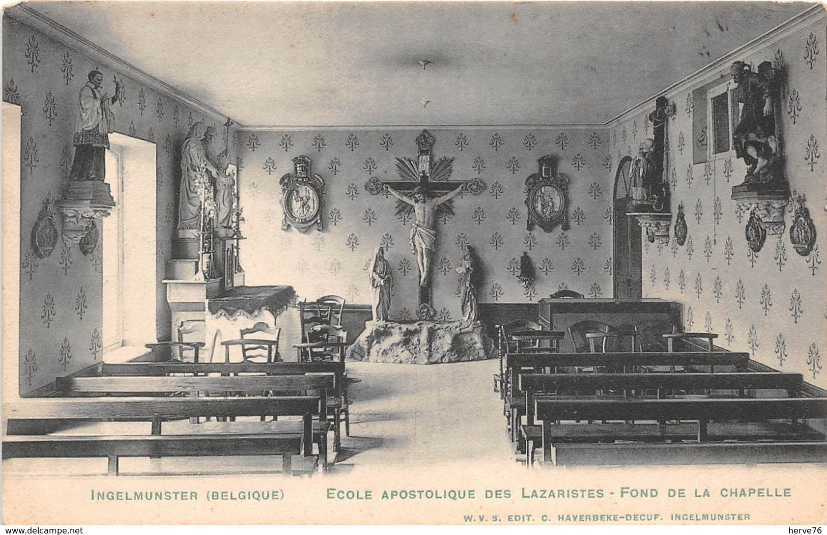 BELGIQUE - INGELMUNSTER - Ecole Apostolique Des Lazaristes - Fond De La Chapelle - Ingelmunster