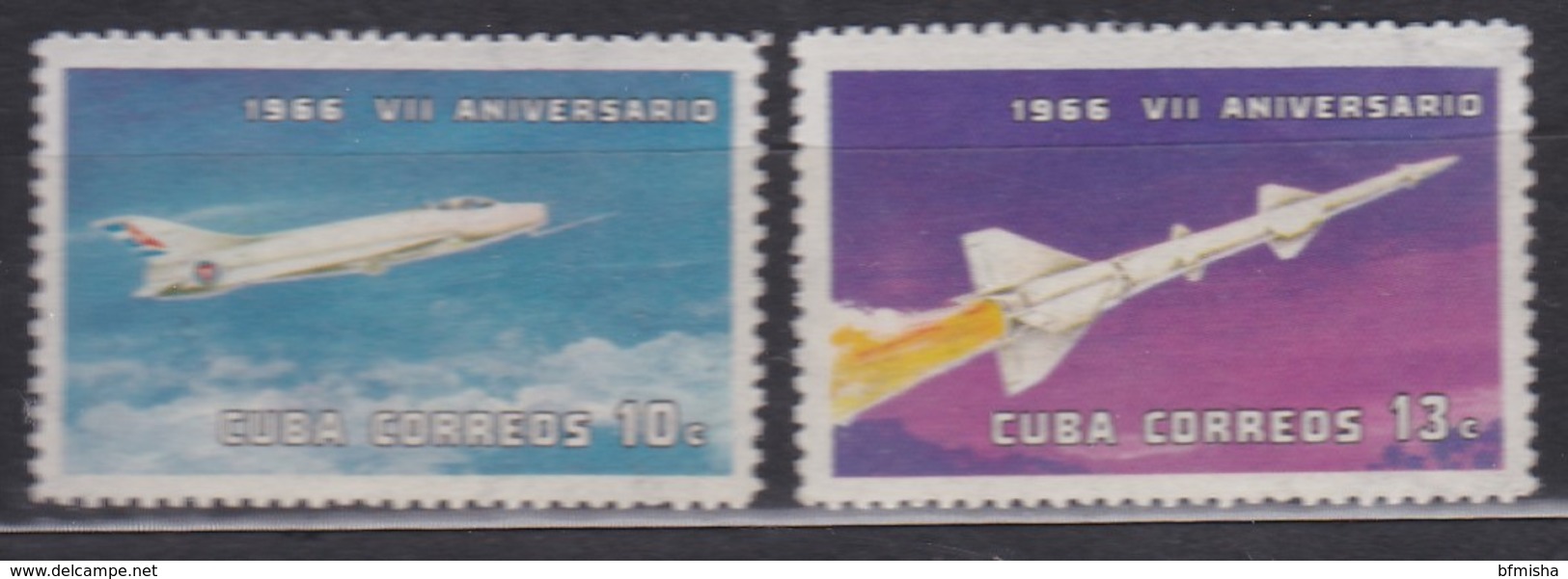 Cuba 1968 Mi 1131-1132 MNH - América Del Norte