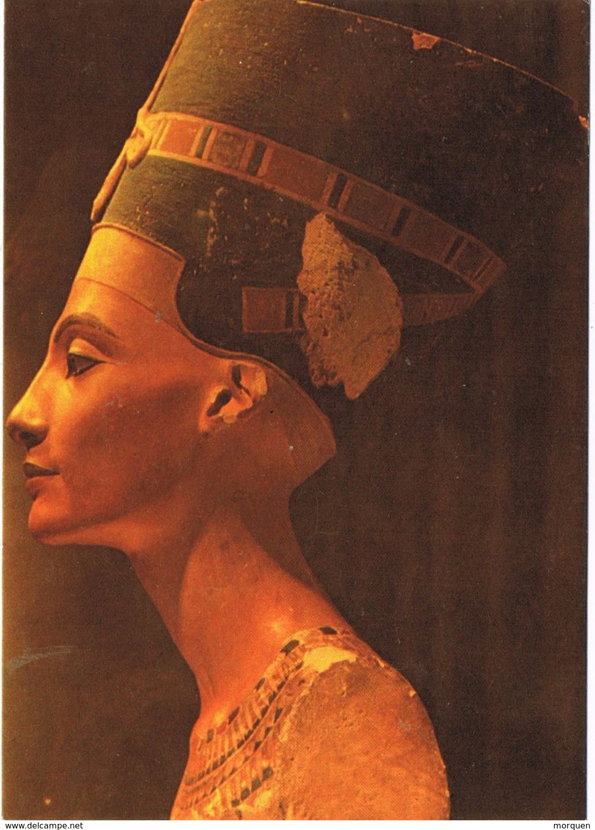 25299. Postal Busto Queen NEFERTITI (Egypt) Egiptologie - Personas