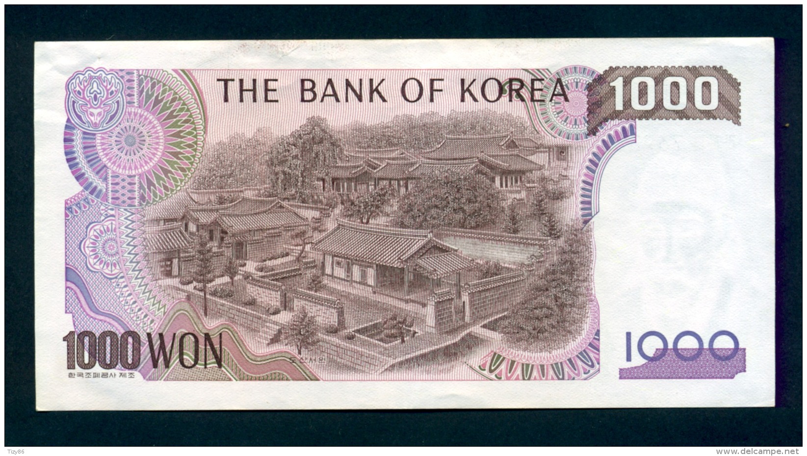 Banconota Korea Del Sud - 1000 Won -  Circolata - Corée Du Sud