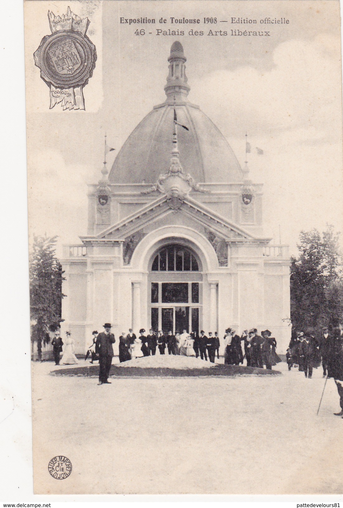 CPA (31) TOULOUSE Exposition 1908 Palais Des Arts Libéraux - Toulouse