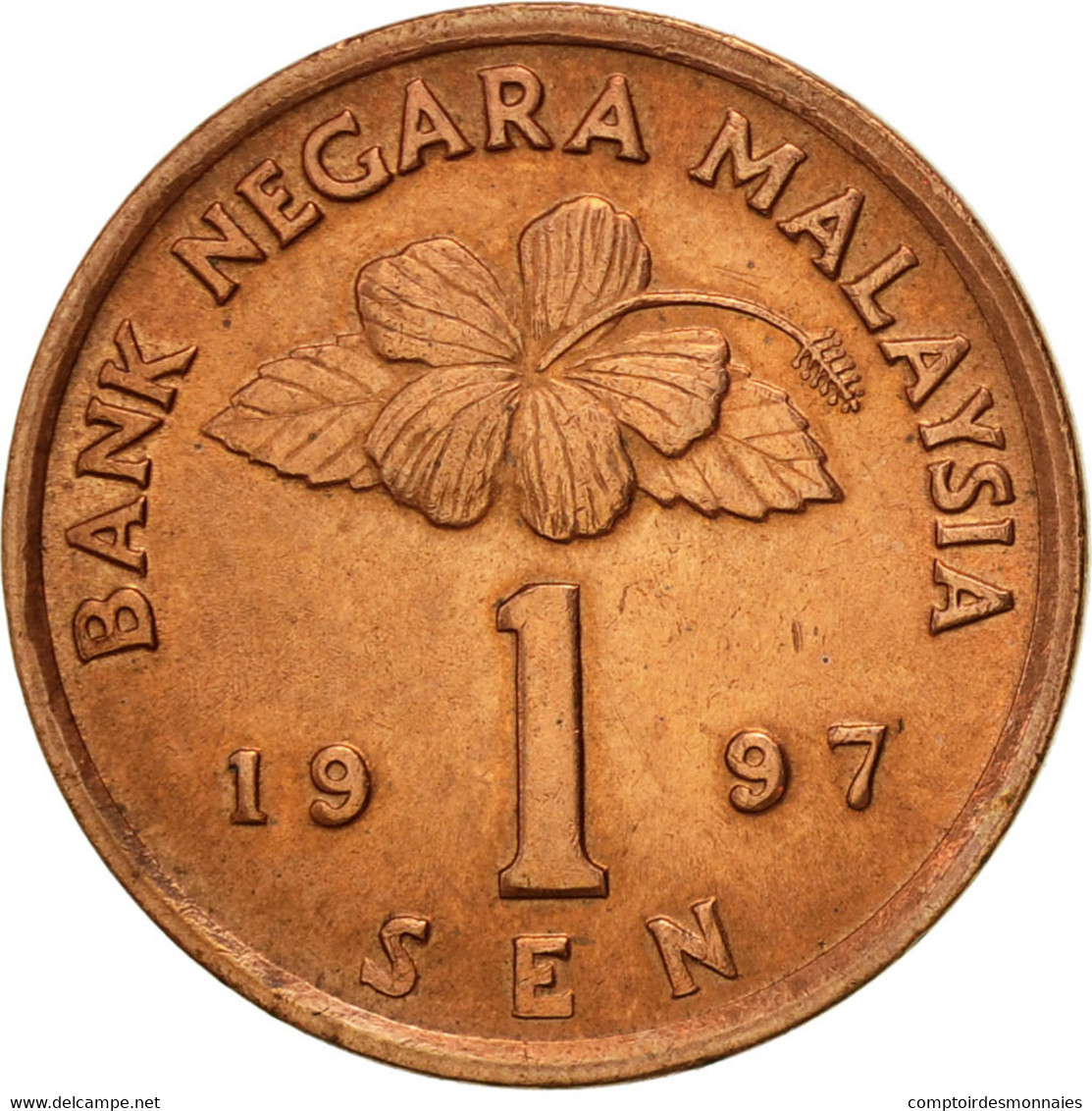 Monnaie, Malaysie, Sen, 1997, TTB+, Bronze Clad Steel, KM:49 - Malaysie