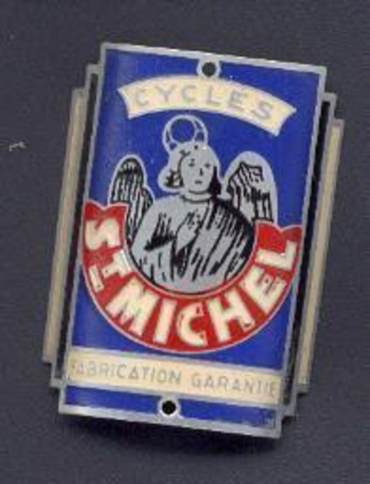 Plaque Cycles "ST MICHEL" - Autres & Non Classés