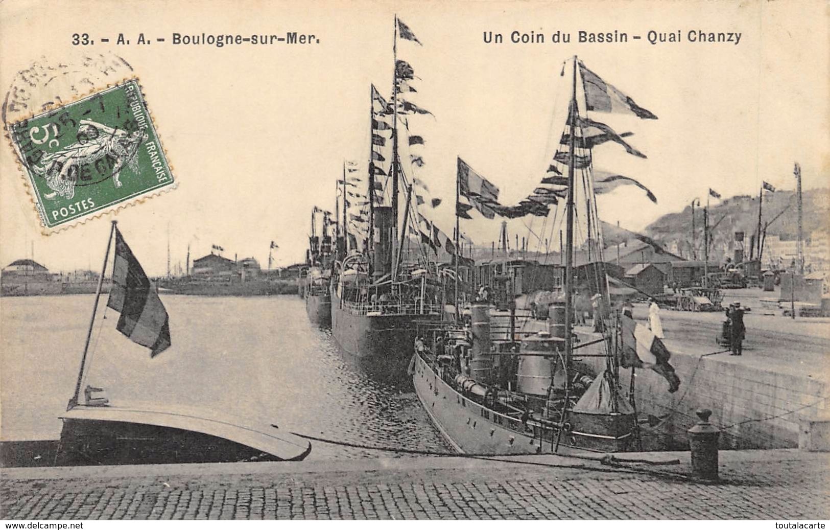 LOT DE 30 CPA  PETITES CARTES A TRES PETITS PRIX Avec Animations, Bateaux, Bords De Mer, Inondations Montauban.. à Voir - 5 - 99 Postkaarten