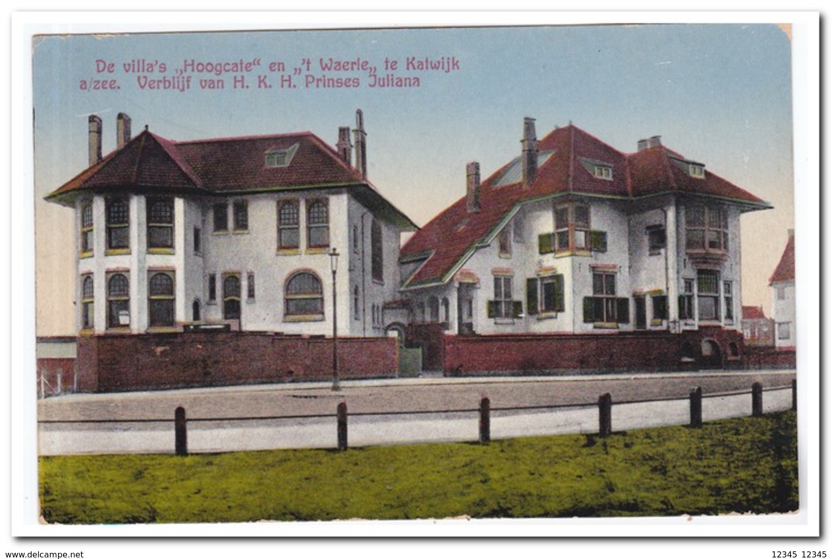 Katwijk Aan Zee, De Villa's "Hoogcate En 't Waerle" - Katwijk (aan Zee)