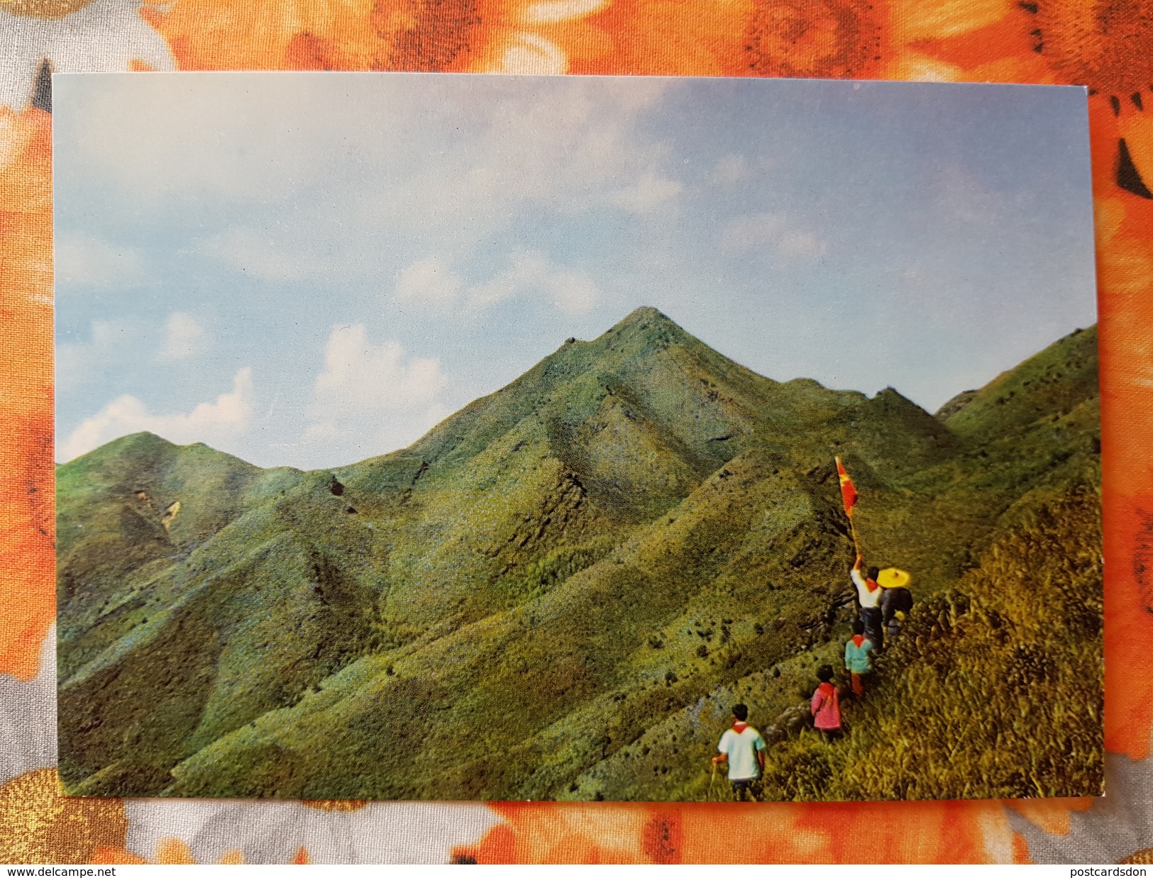 KOREA NORTH 1950s  Postcard - Pioneers In The Mountains - Korea, North