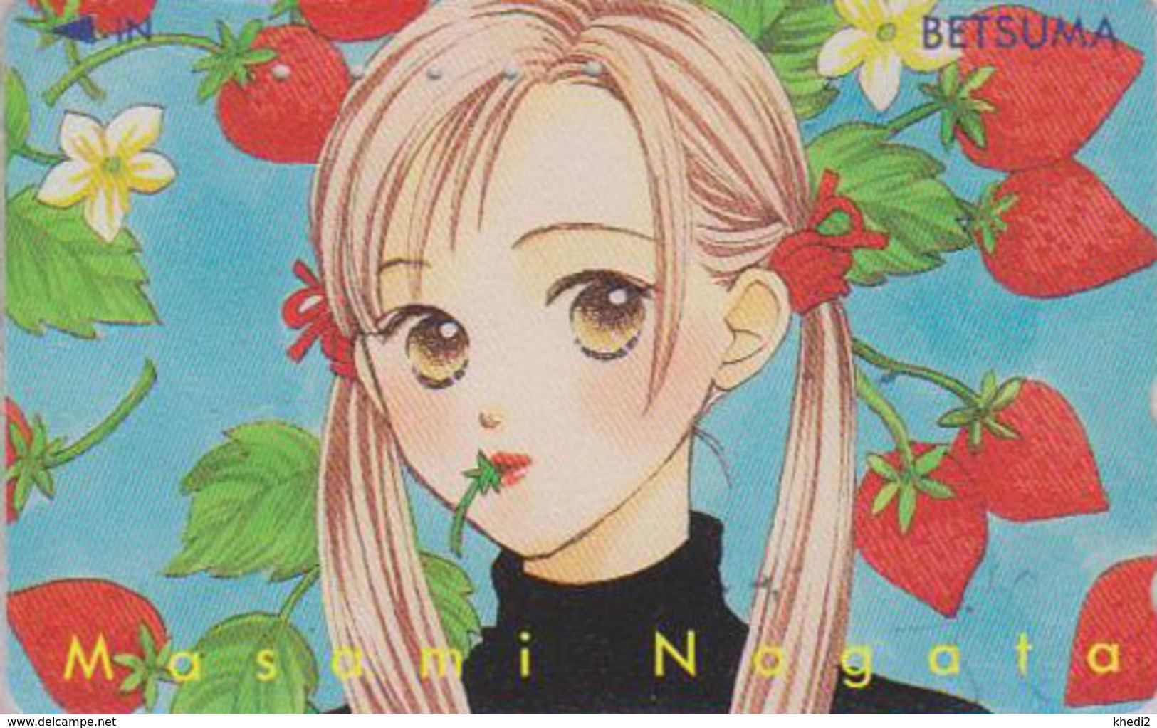 Télécarte Japon / 110-016 - MANGA - BETSUMA - By MASAMI NAGATA - ANIME Japan Phonecard - BD COMICS TK - 8930 - BD