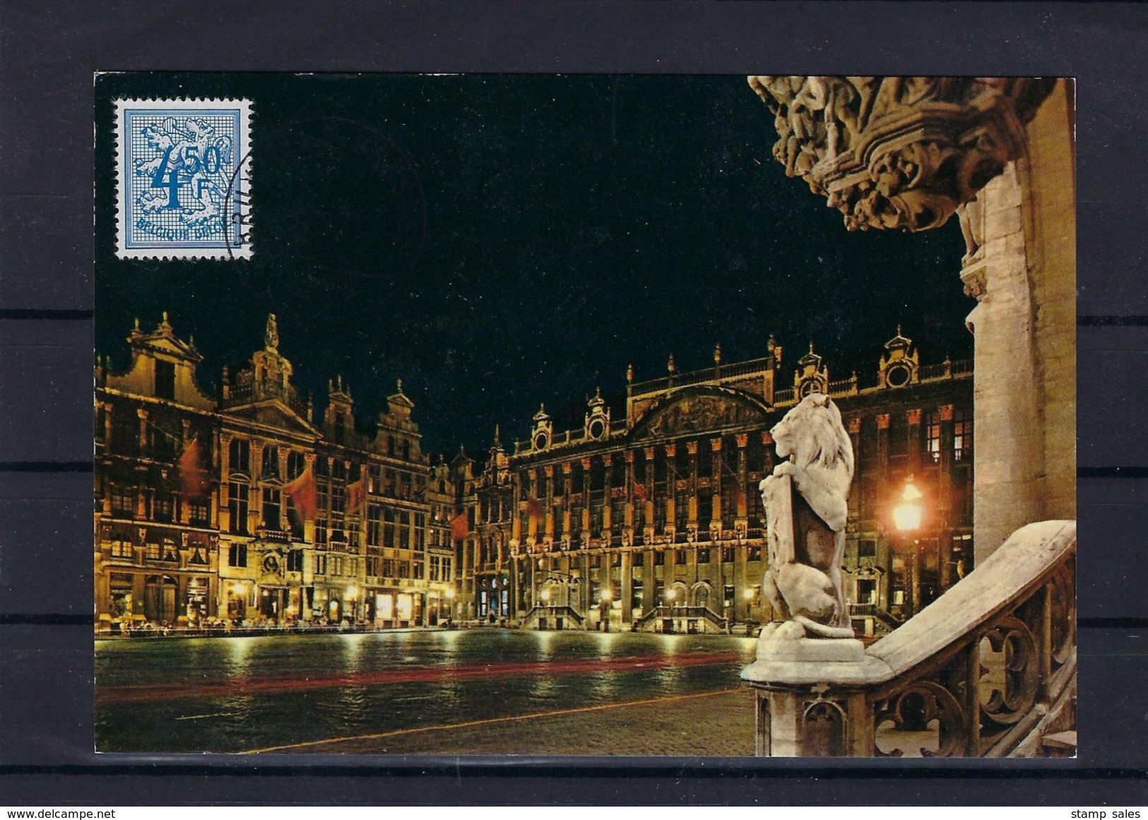 N°1745MK GESTEMPELD Bruxelles - Brussel COB &euro; 5,00 SUPERBE - 1971-1980