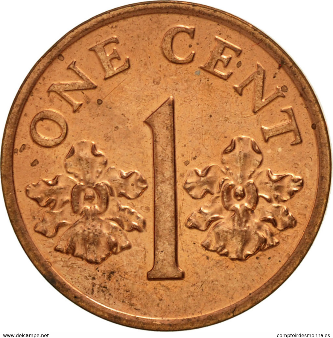 Monnaie, Singapour, Cent, 1992, Singapore Mint, SUP, Copper Plated Zinc, KM:98 - Singapour