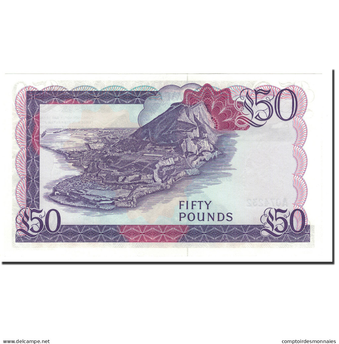 Billet, Gibraltar, 50 Pounds, 1986, 1986-11-27, KM:24, NEUF - Gibraltar