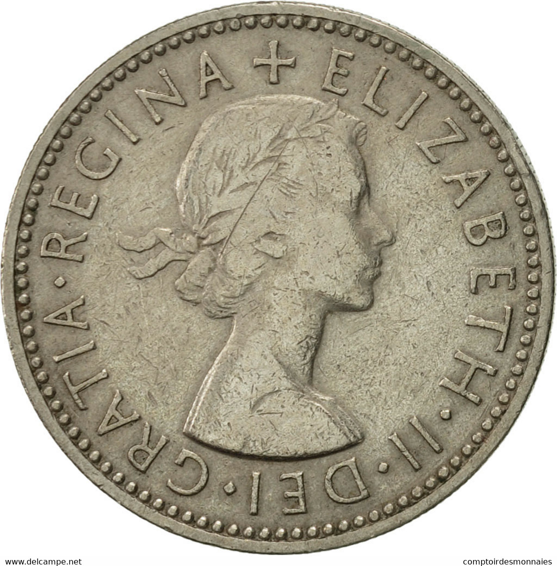 Monnaie, Grande-Bretagne, Elizabeth II, Shilling, 1957, SUP, Copper-nickel - I. 1 Shilling
