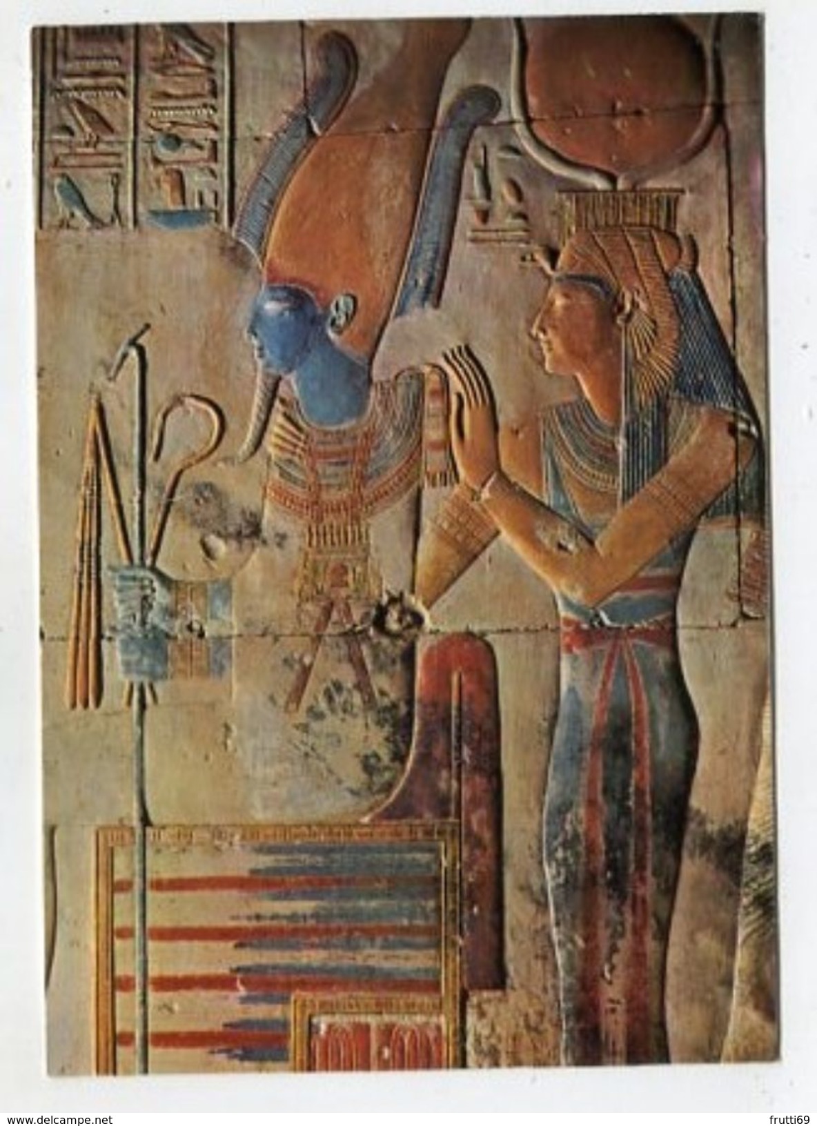 EGYPT - AK301306 Abydos (?) - King Sethi With Goddess Hathor - Other & Unclassified