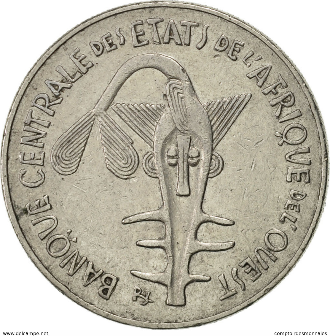 Monnaie, West African States, 100 Francs, 1987, Paris, TTB+, Nickel, KM:4 - Côte-d'Ivoire