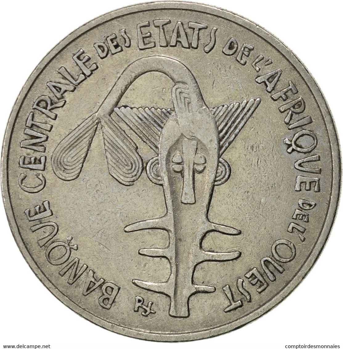 Monnaie, West African States, 100 Francs, 1976, Paris, TTB+, Nickel, KM:4 - Côte-d'Ivoire
